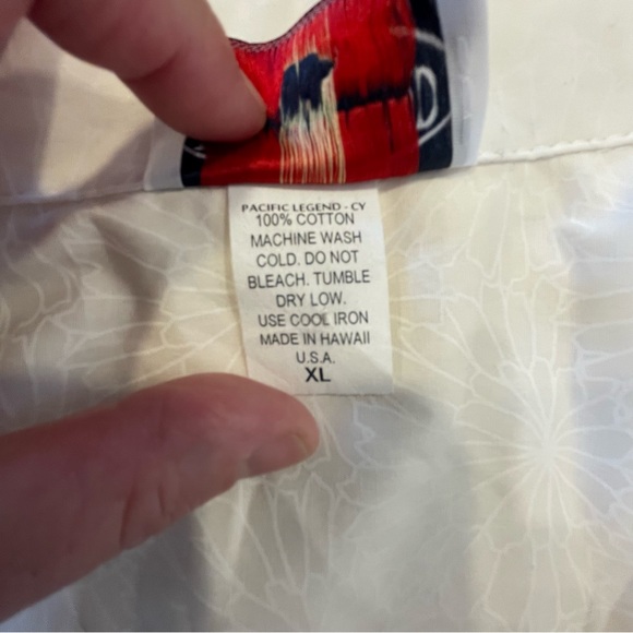 Pacific Legend Hawaiian shirt. Size men’s XL. NWOT. Like new condition. - Picture 5 of 6
